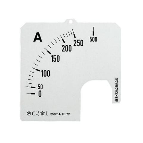 Immagine per SCL 1/100 Scale for analogue ammeter da Sacchi elettroforniture